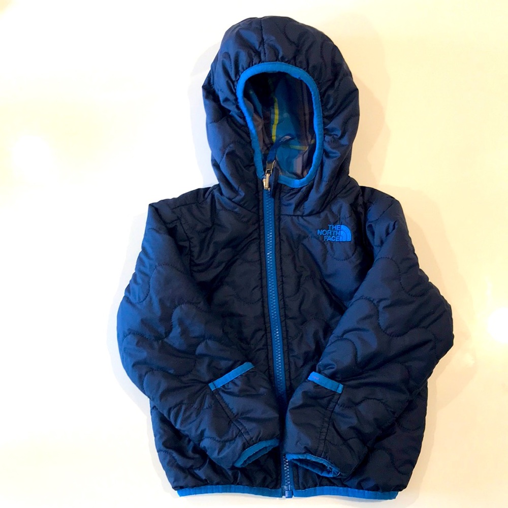 18-24mo toddler North Face reversible winter coat